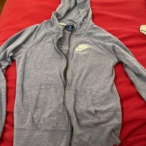 Girls zip up hoodie sweatshirt